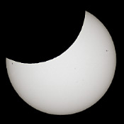 Partial Solar eclipse - 25 October 2022