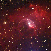 Hmlovina NGC 7635 (Bublinka) - 02. september 2011