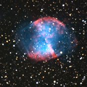 Planetárna hmlovina M27 (Činka) - 12. august 2010