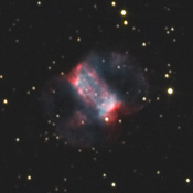 Planetárna hmlovina M76 (Malá činka) - 22. október 2011