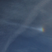 Parhelický kruh a vedľajšie slnká - 22. február 2010