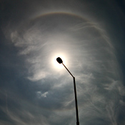Slnečné 22° halo - 13. február 2011
